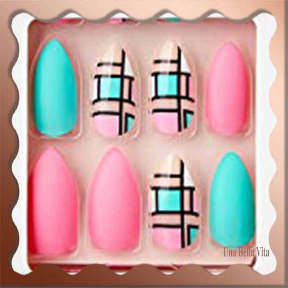 LOT OF 5 KISS NAILS LONG - Picture 5 of 6